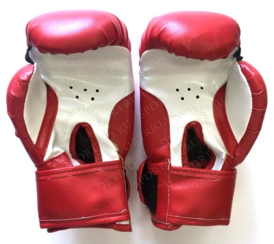 Перчатки  боксерские  REALSPORT  8 унций, красный